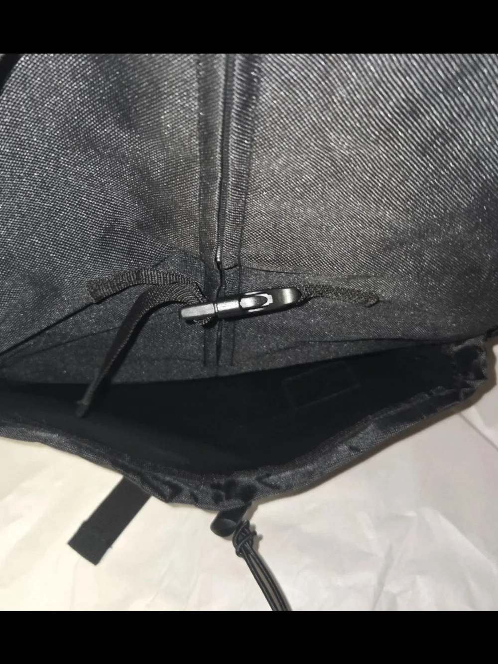 Amelia Nest Black Nylon Backpack Dog Carrier